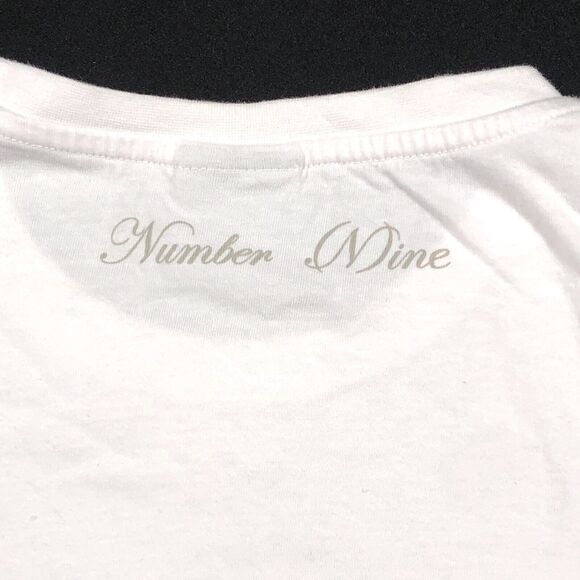 Vintage 2000s Number (N)ine Marlboro White Tee T Shirt size Medium M Rare B4 - Picture 6 of 6